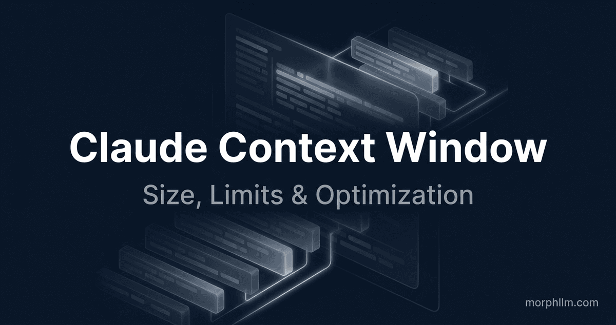 Claude Context Window Size (2026): 1M Tokens on Opus 4.8 & Sonnet 5 | Morph