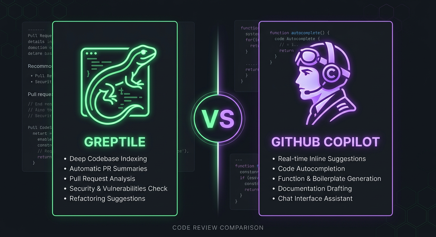Greptile vs GitHub Copilot Code Review (2026): Benchmarks & Comparison